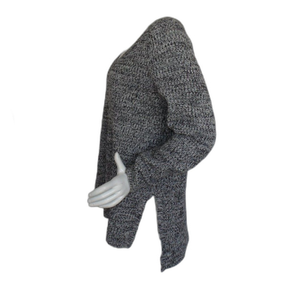 TORRID Sweater, 2/2X, Grey Mottled, V-neck, Long sleeves, Acrylic, Washable - Picture 7 of 14